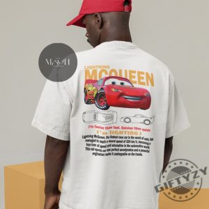 Limited Mcqueen Shirt Lightning Mcqueen Fan Tshirt Cars Movie Mcqueen And Sally Sweatshirt Couple Hoodie Vintage Car Sally Shirt giftyzy 4
