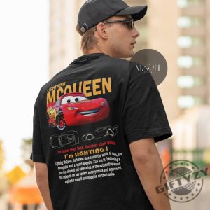 Limited Mcqueen Shirt Lightning Mcqueen Fan Tshirt Cars Movie Mcqueen And Sally Sweatshirt Couple Hoodie Vintage Car Sally Shirt giftyzy 5