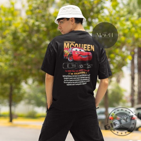 Limited Mcqueen Shirt Lightning Mcqueen Fan Tshirt Cars Movie Mcqueen And Sally Sweatshirt Couple Hoodie Vintage Car Sally Shirt giftyzy 7