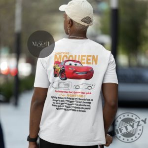 Limited Mcqueen Shirt Lightning Mcqueen Fan Tshirt Cars Movie Mcqueen And Sally Sweatshirt Couple Hoodie Vintage Car Sally Shirt giftyzy 8