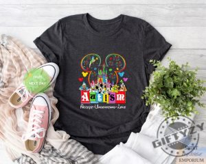 Autism Awareness Shirt Teach Accept Understand Love Sweatshirt Neurodivergent Tshirt Special Ed Gift Autism Support Hoodie Gift For Autism giftyzy 2