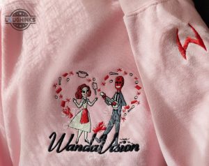 embroidered comic witch characters embroidered sweatshirt embroidered hoodie embroidery tshirt sweatshirt hoodie gift laughinks 1