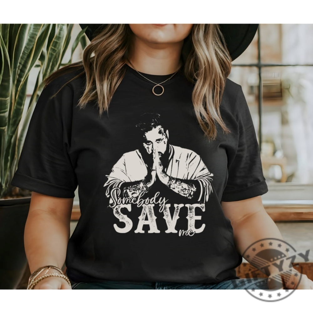 Jelly Roll Somebody Save Me Graphic Shirt