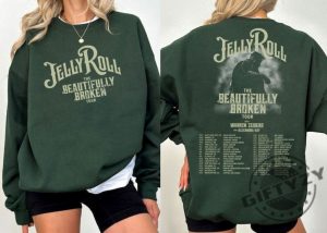 Jelly Roll The Beautifully Broken Tour 2024 Shirt Jelly Roll 2024 Concert Sweatshirt Jelly Roll Hoodie Jelly Roll Tour Tshirt The Beautifully Broken Tour Shirt giftyzy 5