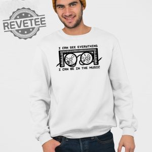 Jacob Coleman I Can See Everything I Can Be In The Music Shirt Unique I Can See Everything I Can Be In The Music Sweatshirt revetee 4