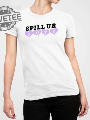 Olivia Rodrigo Spill Ur Guts Boyfriend Fit Girls World Tour T Shirt Unique revetee 2