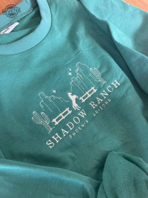 Shadow Ranch Phoenix Arizona Embroidered Sweatshirt Shadow Ranch Phoenix Arizona Embroidery Unique revetee 3