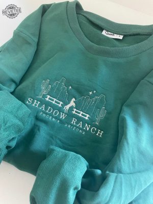 Shadow Ranch Phoenix Arizona Embroidered Sweatshirt Shadow Ranch Phoenix Arizona Embroidery Unique revetee 5