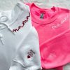 Mama Embroidered Sweatshirt Embroidered Mom Sweatshirt First Mothers Day Gift Unique revetee 1