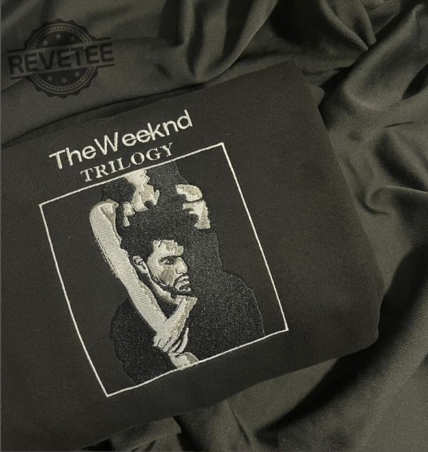 The Weeknd Embroidered Sweatshirt The Weeknd Hoodie Tee Shirt The Weeknd The Weeknd Tour Shirt The Weeknd Merch Unique revetee 1