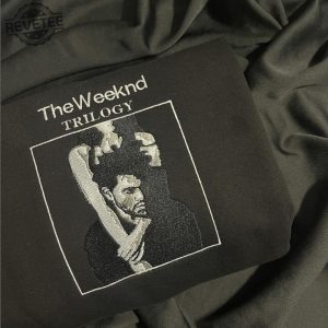 The Weeknd Embroidered Sweatshirt The Weeknd Hoodie Tee Shirt The Weeknd The Weeknd Tour Shirt The Weeknd Merch Unique revetee 2