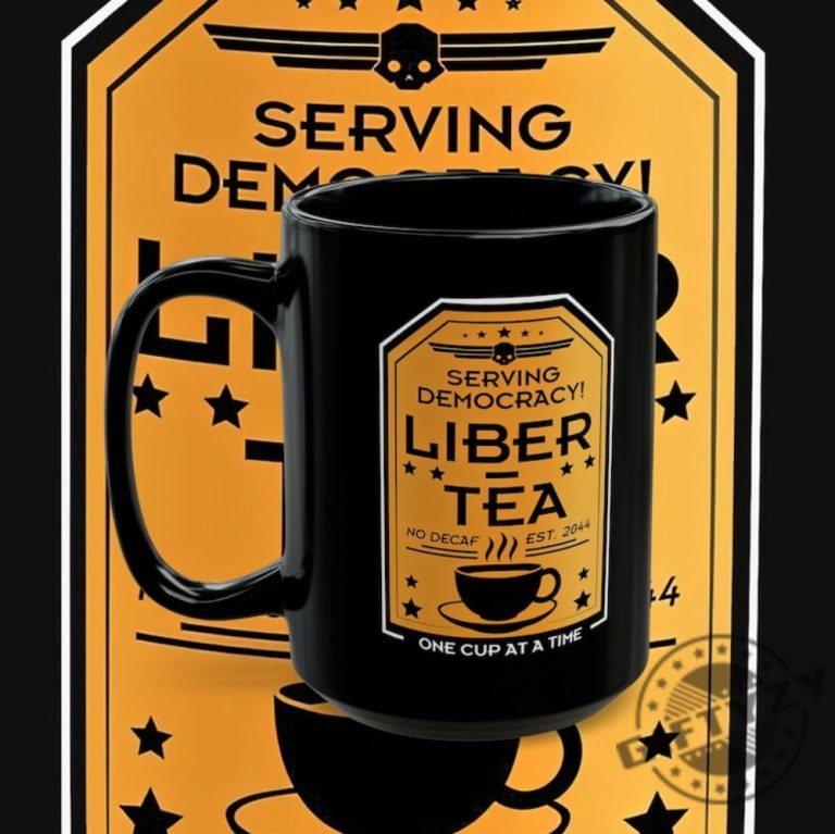 Liber-tea Helldivers 2 Mug Morning Cup Of Libertea Helldivers Taste ...