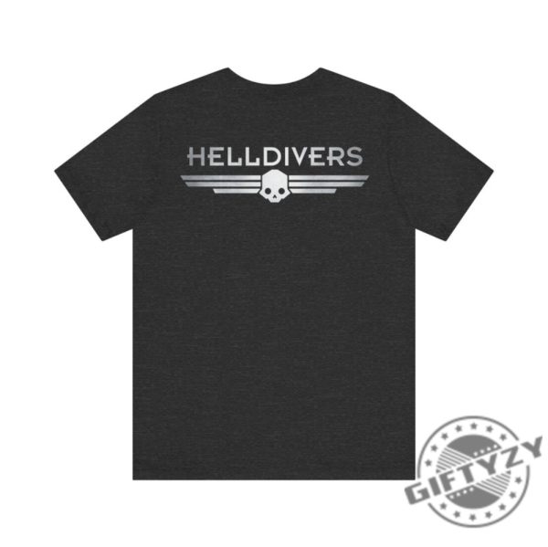 Helldivers 2 Game Shirt Libertea Democracy Super Citizen Super Earth Earth Official Merch Unisex Tshirt Helldivers 2 Shirt giftyzy 9