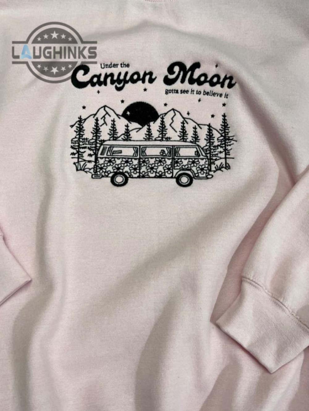 Harry Styles Embroidered Sweatshirt Canyon Moon Embroidery Tshirt Sweatshirt Hoodie Gift
