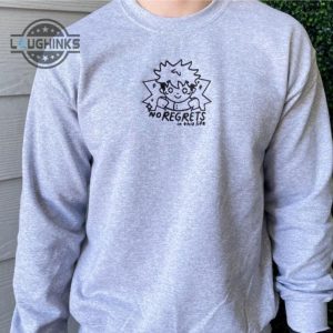 naruto no regret life embroidered crewneck embroidery tshirt sweatshirt hoodie gift laughinks 1 3