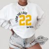 Caitlin Clark Shirt From The Logo 22 Caitlin Clark T Shirt Iowa College Basketball Shirt Caitlin Clark College Shirt March Madness Tee trendingnowe 2