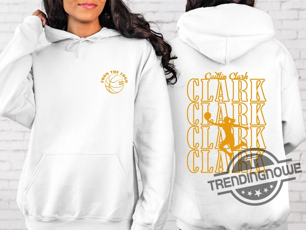 Caitlin Clark Shirt Basketball Hoodie From The Logo 22 Hoodie Caitlin Clark Sweatshirt Caitlin Clark College Sweatshirt Clark 22 Basketball trendingnowe 4 1