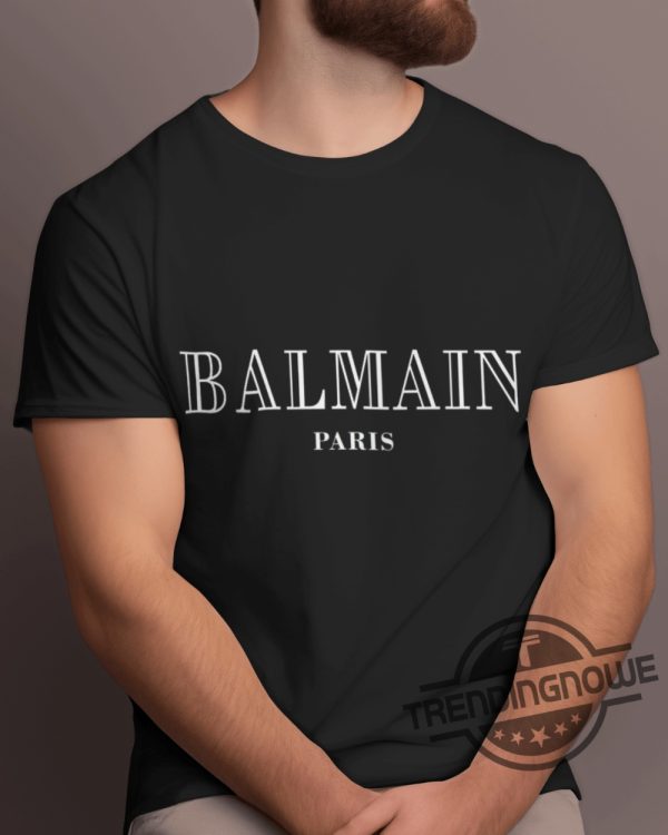 Balmain T Shirt Balmain Paris Shirt trendingnowe.com 1