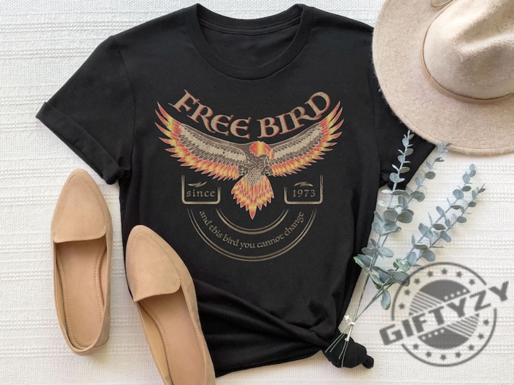 Free Bird Shirt Old School Band Sweatshirt Retro Music Hoodie Rock Band Tshirt Rock Lover Shirt