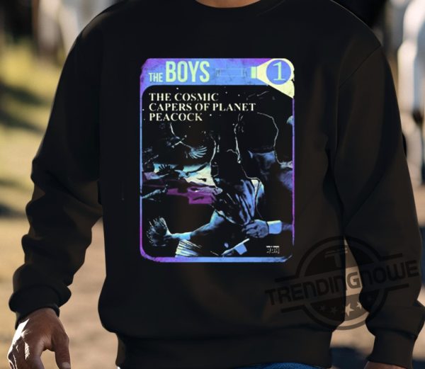 The Boys The Cosmic Capers Of Planet Peacock Vol 1 Shirt trendingnowe 3