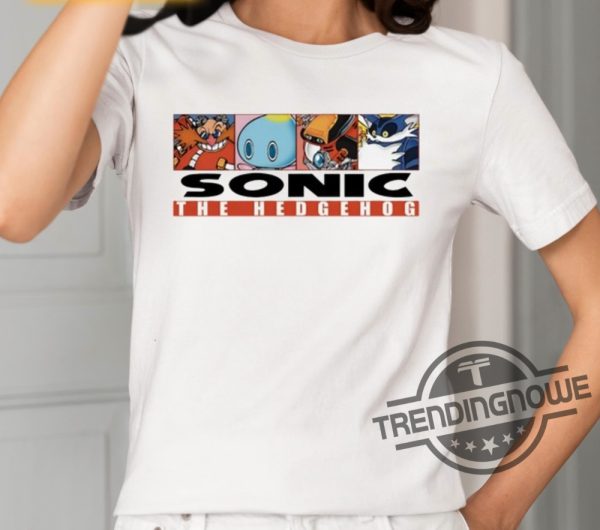 Mamono World Og Box Logo Sonic The Hedgehog Shirt trendingnowe 2