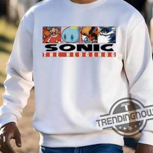 Mamono World Og Box Logo Sonic The Hedgehog Shirt trendingnowe 3