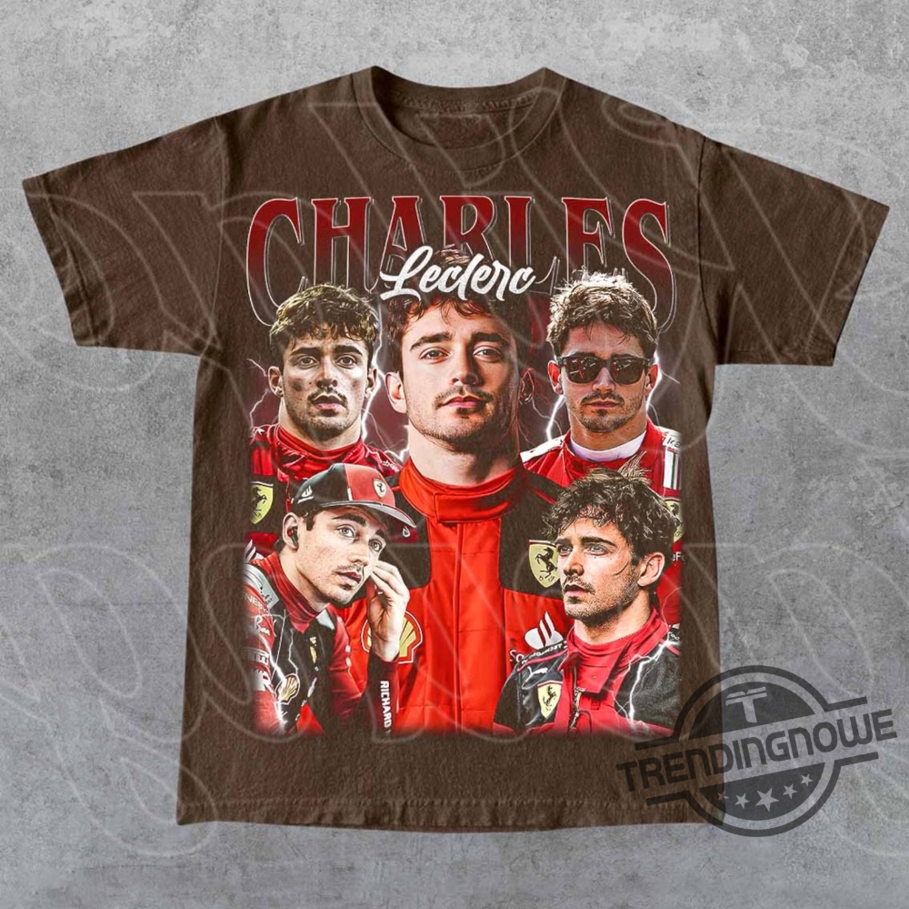 Limited Charles Leclerc T Shirt Racing Formula One Shirt Step Bros Funny Shirt Christmas Gift Unisex Formula One Fan Gift Shirt