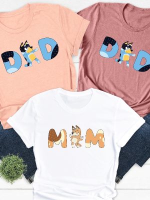 Bluey Family Shirt Bluey Mom Shirt Bluey Dad Shirt Bluey Birthday Party Shirt Bluey Dad Shirt Bluey Mom Era Cool Dad Shirt Cool Mother Shirt revetee 2