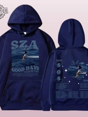 Sza Sos Album Hoodies Good Days Fashion Hoodie Men Women Casual Hoodies Sza Concert Tour Pullover Sweatshirt revetee 2