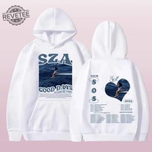 Sza Sos Album Hoodies Good Days Fashion Hoodie Men Women Casual Hoodies Sza Concert Tour Pullover Sweatshirt revetee 3