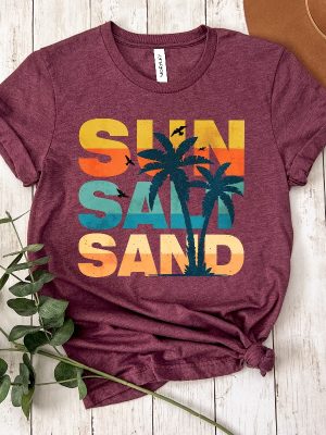 Sun Salt Sand Shirt Summer Vacation Shirt Sun Salt Sand Shirts Funny Summer Tee Summer Vibes Shirt Hello Sunshine Gift Beach Lover Gift revetee 3