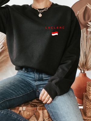 Charles Leclerc Formula One Sweatshirt F1 Shirt F1 Two Sides Shirt Charles Leclerc Shirt Charles Leclerc F1 Shirt Charles Leclerc 16 revetee 4