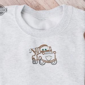mater disney embroidered crewneck disney embroidered sweatshirt disneyland crewneck disney sweatshirt womens disney crewneck embroidery tshirt sweatshirt hoodie gift laughinks 1