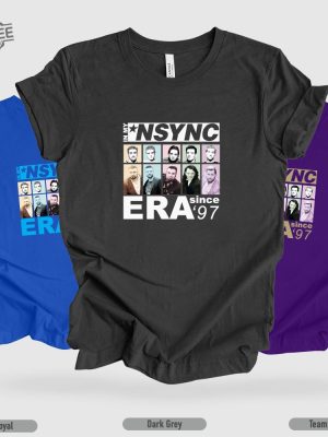 Nsync Debut Album Shirt Nsync Merch Nsync Tour 2024 Shirt Nsync Tearin Up My Heart Custom Nsync Merch In My Nsync Era Shirt revetee 2