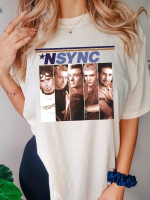 Nsync Sweatshirt No Strings Attached Nsync Lyrics Vintage Nsync Boy Band 90S Shirt Nsync Debut Album Shirt Nsync Merch revetee 3