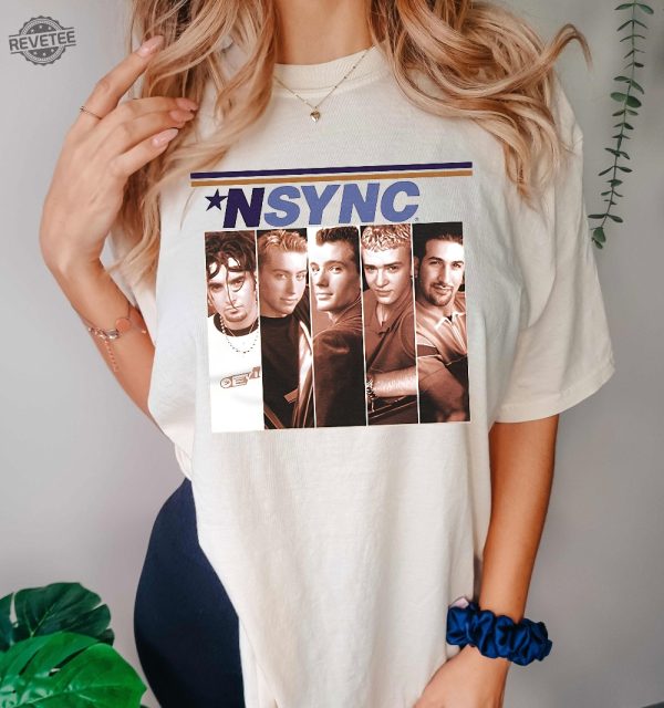 Nsync Sweatshirt No Strings Attached Nsync Lyrics Vintage Nsync Boy Band 90S Shirt Nsync Debut Album Shirt Nsync Merch revetee 3