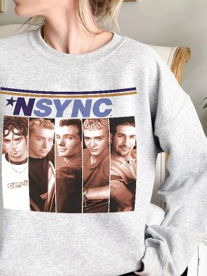 Nsync Sweatshirt No Strings Attached Nsync Lyrics Vintage Nsync Boy Band 90S Shirt Nsync Debut Album Shirt Nsync Merch revetee 4