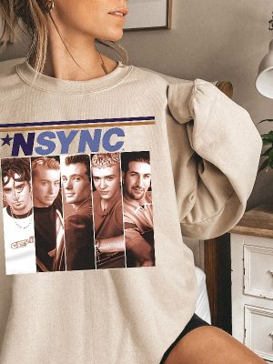 Nsync Sweatshirt No Strings Attached Nsync Lyrics Vintage Nsync Boy Band 90S Shirt Nsync Debut Album Shirt Nsync Merch revetee 5