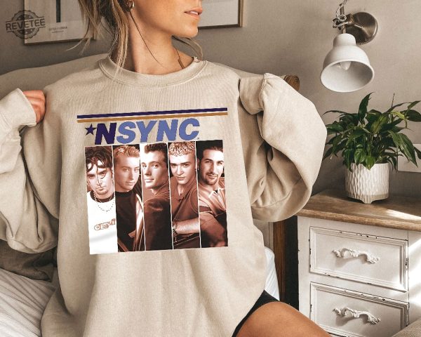 Nsync Sweatshirt No Strings Attached Nsync Lyrics Vintage Nsync Boy Band 90S Shirt Nsync Debut Album Shirt Nsync Merch revetee 5