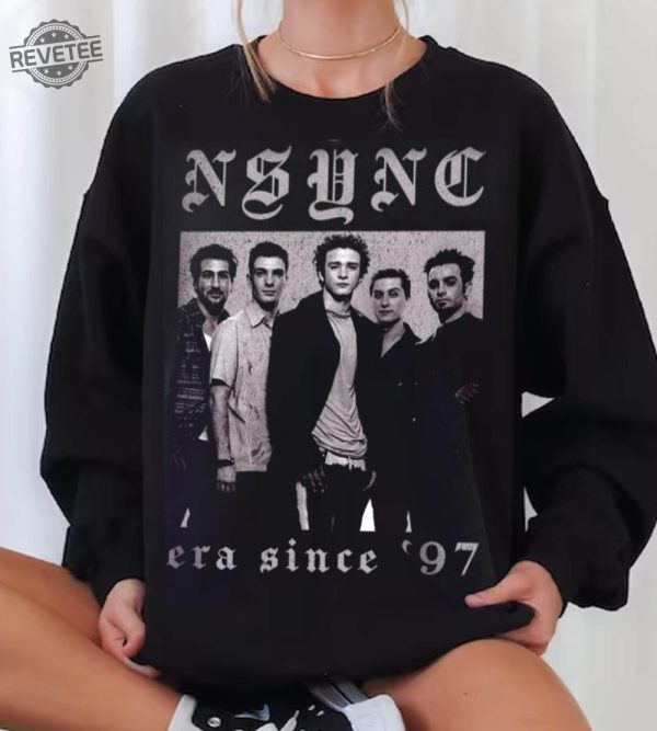 Vintage Nsync Shirt Nsync Debut Album Shirt Nsync Merch Nsync Tour 2024 Shirt Nsync Tearin Up My Heart Nsync Sweatshirt revetee 2