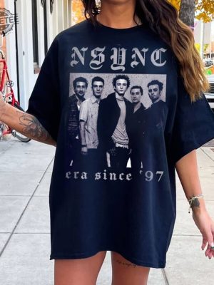 Vintage Nsync Shirt Nsync Debut Album Shirt Nsync Merch Nsync Tour 2024 Shirt Nsync Tearin Up My Heart Nsync Sweatshirt revetee 3