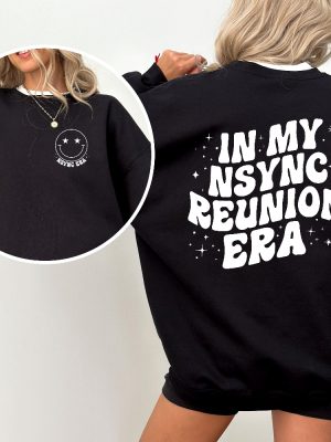 In My Nsync Reunion Era No Strings Attached Nsync Lyrics Nsync Sweatshirt Nsync Debut Album Shirt Nsync Merch Nsync Tour 2024 Shirt revetee 2