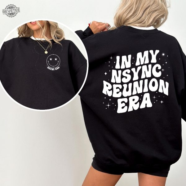 In My Nsync Reunion Era No Strings Attached Nsync Lyrics Nsync Sweatshirt Nsync Debut Album Shirt Nsync Merch Nsync Tour 2024 Shirt revetee 2