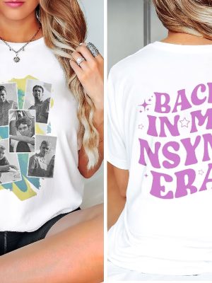 Back In My Nsync Era Shirt Nsync Tearin Up My Heart Nsync No Strings Attached Tour Shirt Nsync Reunion Trolls Shirt Nsync Debut Album Shirt revetee 3