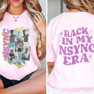Back In My Nsync Era Shirt Nsync Tearin Up My Heart Nsync No Strings Attached Tour Shirt Nsync Reunion Trolls Shirt Nsync Debut Album Shirt revetee 5