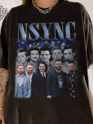 Nsync 90S Band Music Shirt Nsync Debut Album Shirt Nsync Merch Nsync Tour 2024 Shirt No Strings Attached Nsync Lyrics Shirt Unique revetee 2