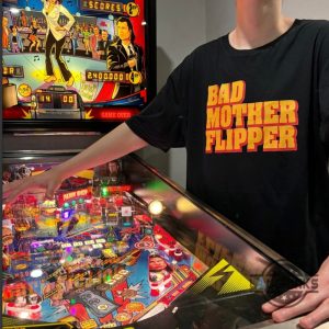 pulp fiction vintage womens t shirt mens pulp fiction pinball game tshirt sweatshirt hoodie bad mother flipper shirts funny movie meme tee shirt laughinks 2