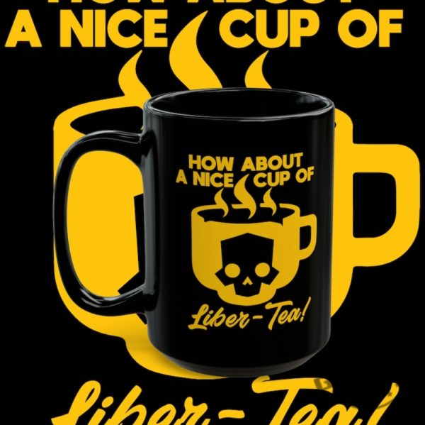 Libertea Helldivers 2 Mug Morning Cup Of Libertea Helldivers Taste Democracy Mug Unisex Shirt giftyzy 2