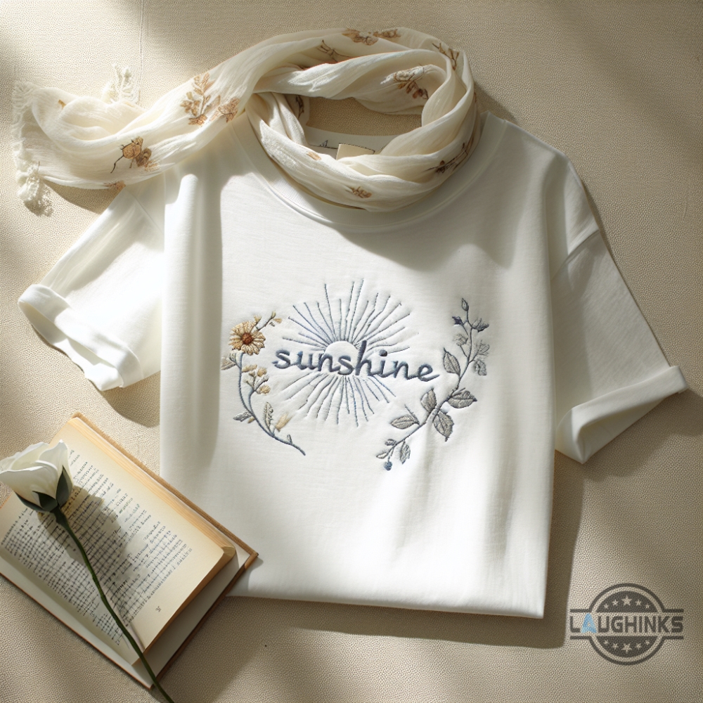 Twisted Love Sunshine Quotes Embroidered Shirt Sweatshirt Hoodie Mens Womens Sunshine Embroidery Tee Ava Chen Ana Huang Shirts Gift For Book Lovers
