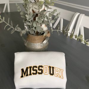 missouri love u embroidered sweatshirt embroidery tshirt sweatshirt hoodie gift